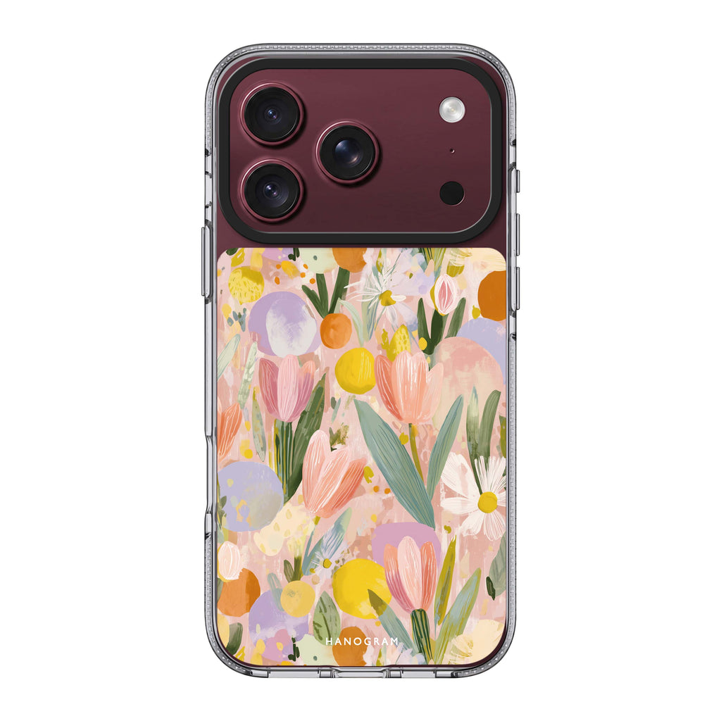 Pastel Garden 水晶透明保護殼