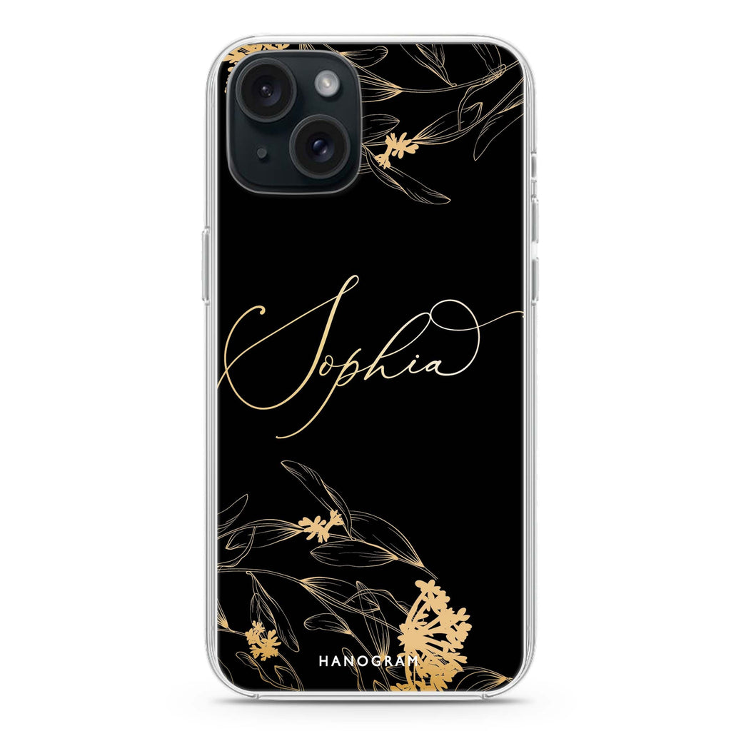 Crafts Of Floral II iPhone 15 Magsafe 兼容水晶透明保護殼