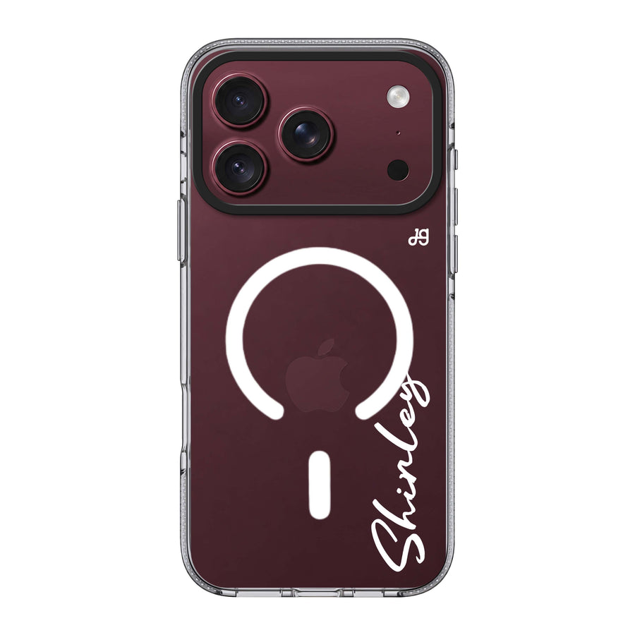 Signature Name 水晶透明保護殼