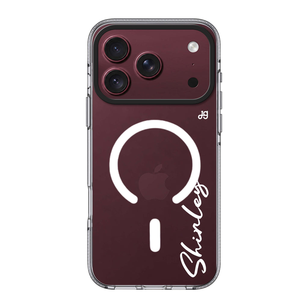 Signature Name 水晶透明保護殼