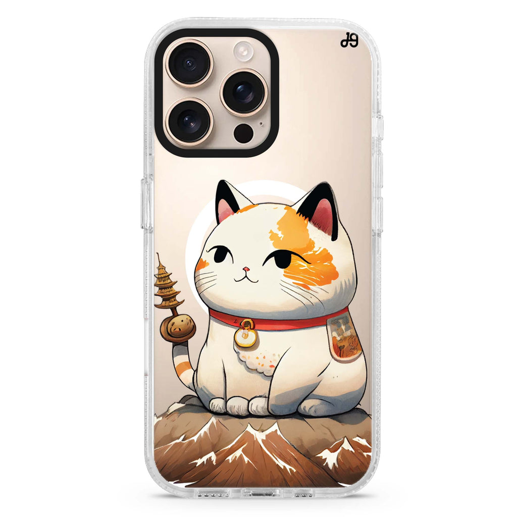 A Cute Cat Magsafe 兼容水晶透明保護殼