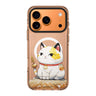 A Cute Cat iPhone 17 Pro Max MagSafe 水晶透明保護殼 貓圖案設計 圖1