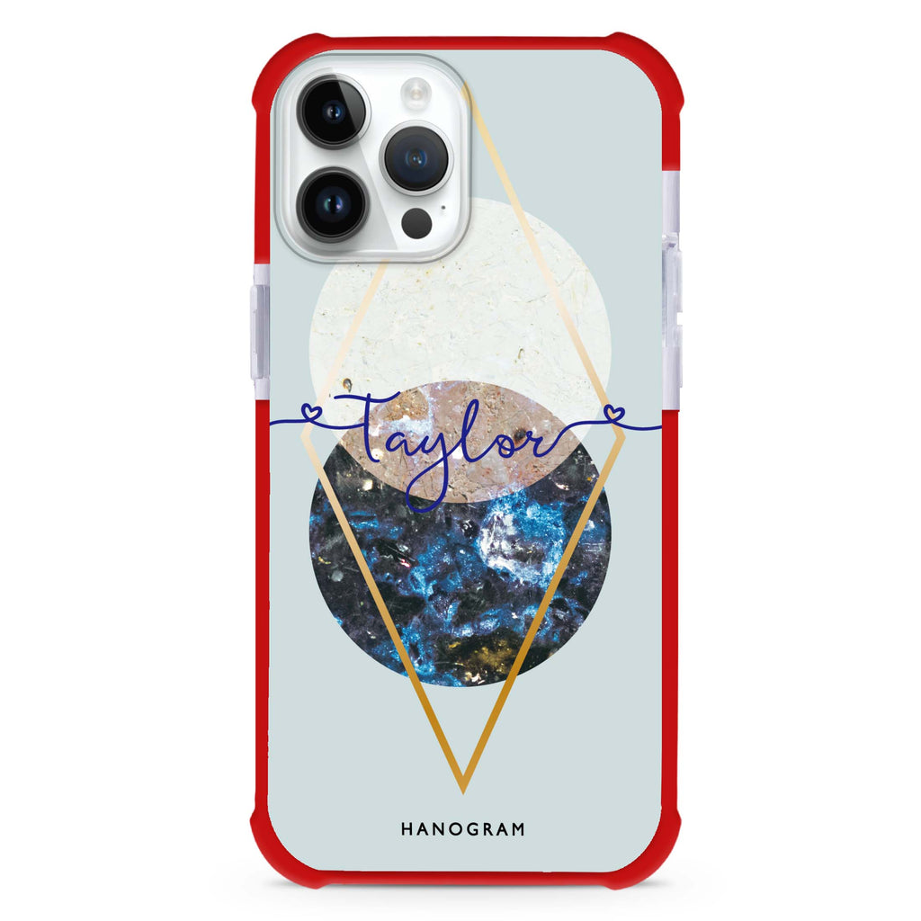 Marble Abstract I iPhone Magsafe 兼容超強防摔保護殼