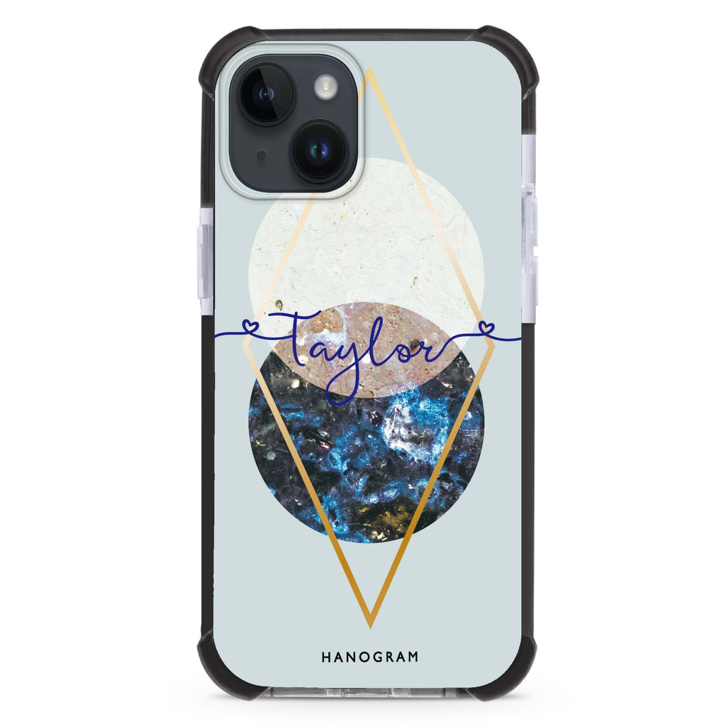 Marble Abstract I iPhone 15 Plus Magsafe 兼容超強防摔保護殼