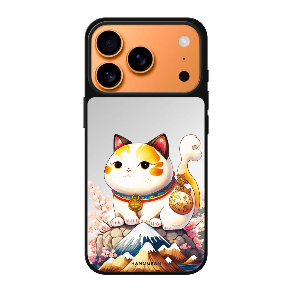 Kawaii Cat 貓咪 iPhone 17 Pro Max 鏡面手機殼主圖