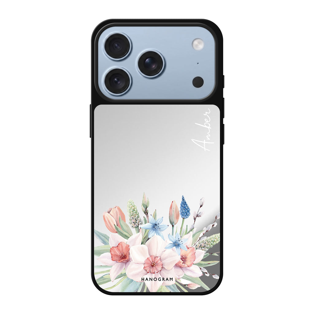 My Glamour Floral 鏡面手機殼