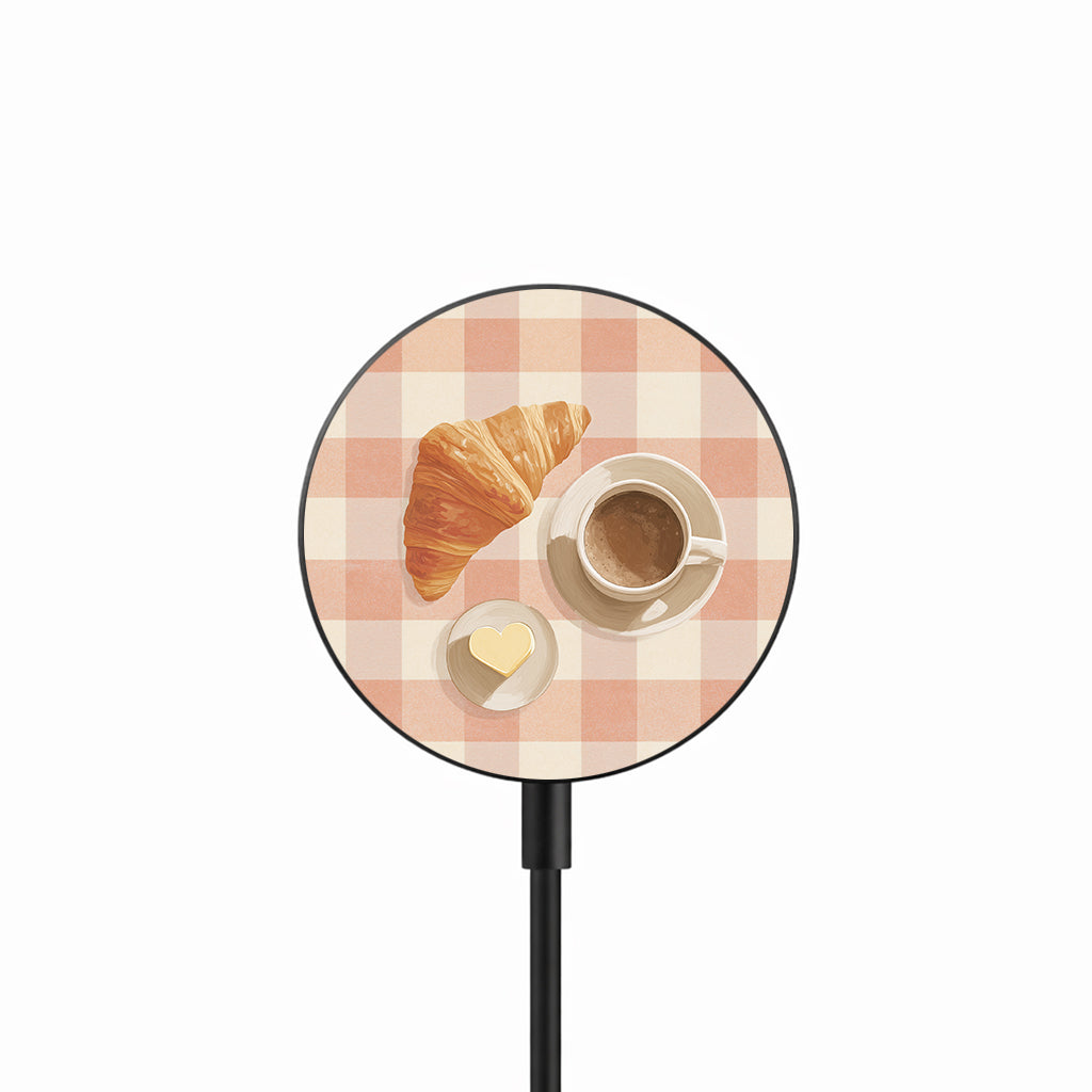 Cozy Cafe Morning 25W 磁吸無線充電器