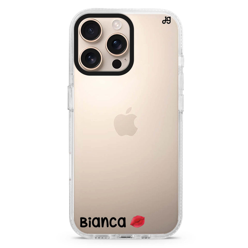 A Kiss iPhone 16 Pro & 16 Pro Max Case - Personalized and Stylish Protection