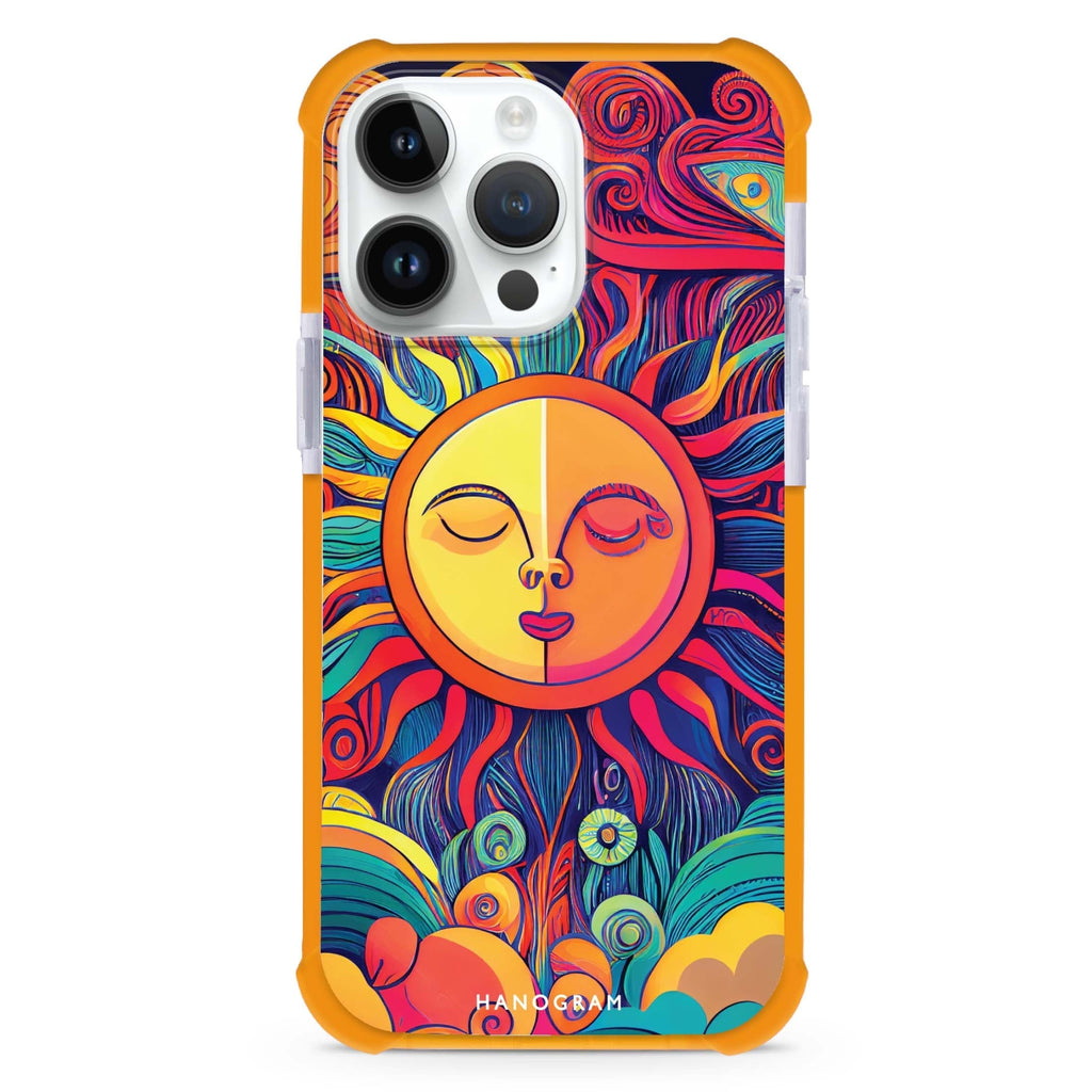 Magic Sun Face iPhone Magsafe 兼容超強防摔保護殼