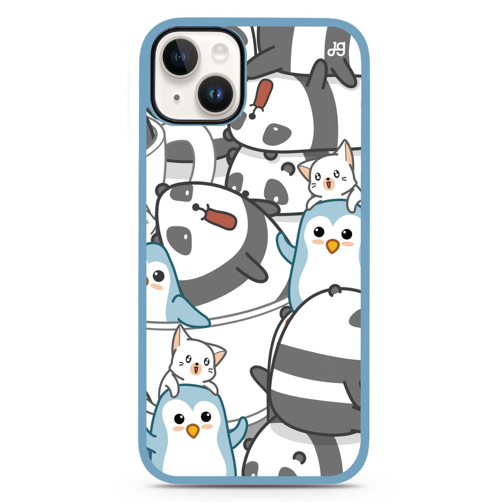 Penguin Playmates iPhone 15 Plus 防衝擊保護殼
