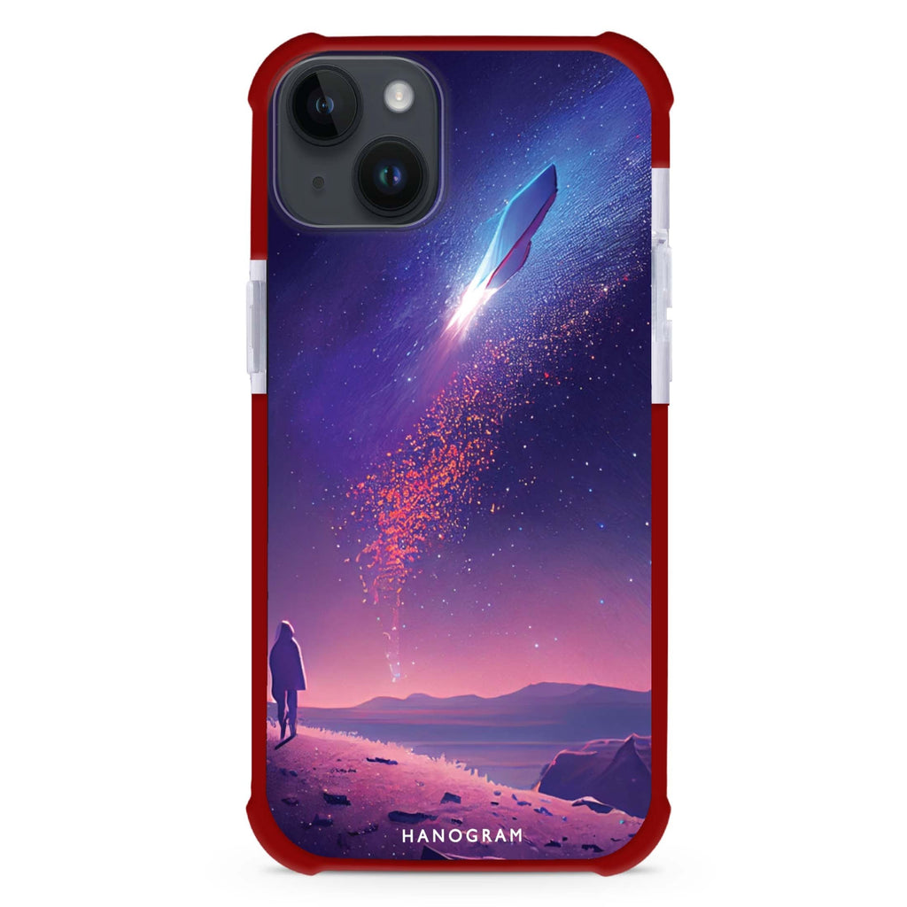 Imagine the Galaxy II iPhone 15 Plus Magsafe 兼容超強防摔保護殼