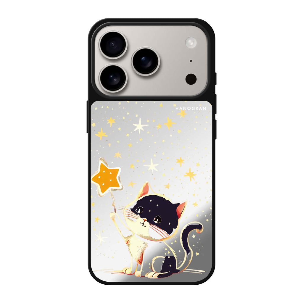 Cat & Star 鏡面手機殼