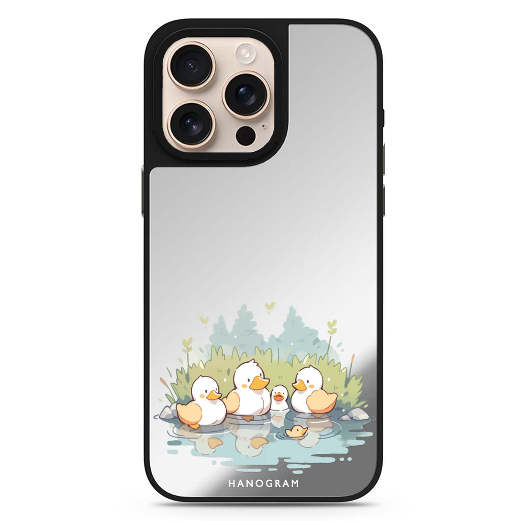 River Duck Delight 鏡面手機殼