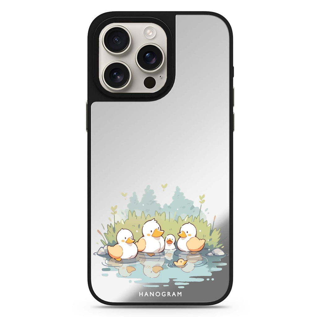 River Duck Delight 鏡面手機殼