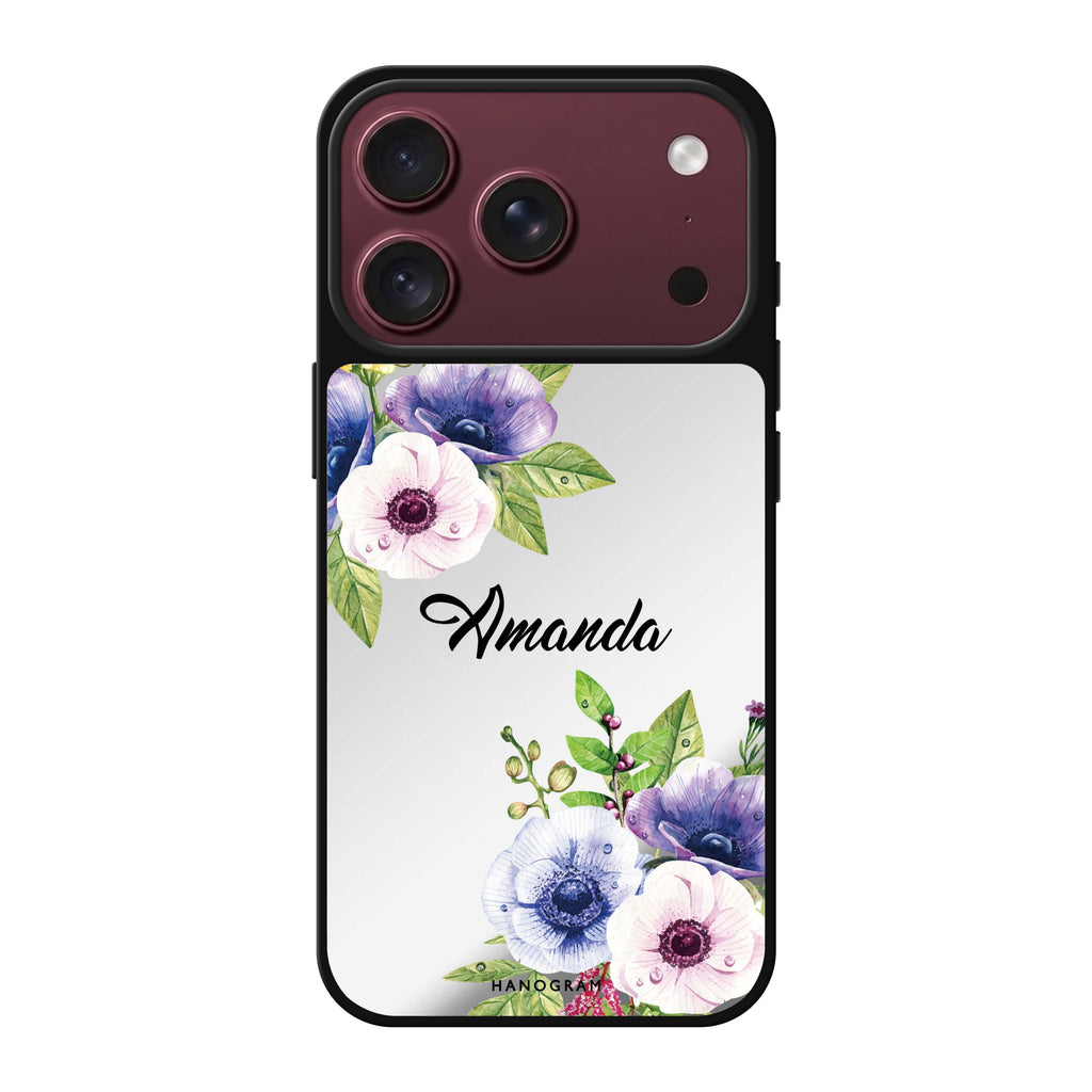 Blooming Flowers 鏡面手機殼