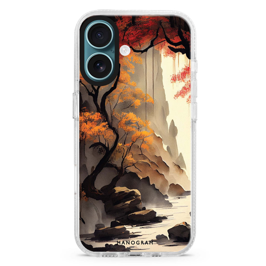 Japanese painting 水晶透明保護殼