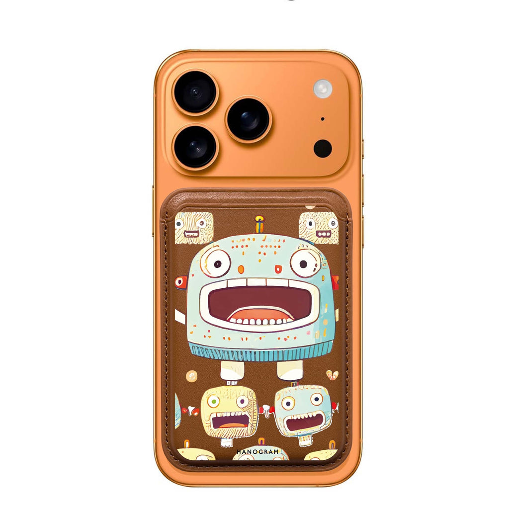 Cute robots Magsafe 卡套