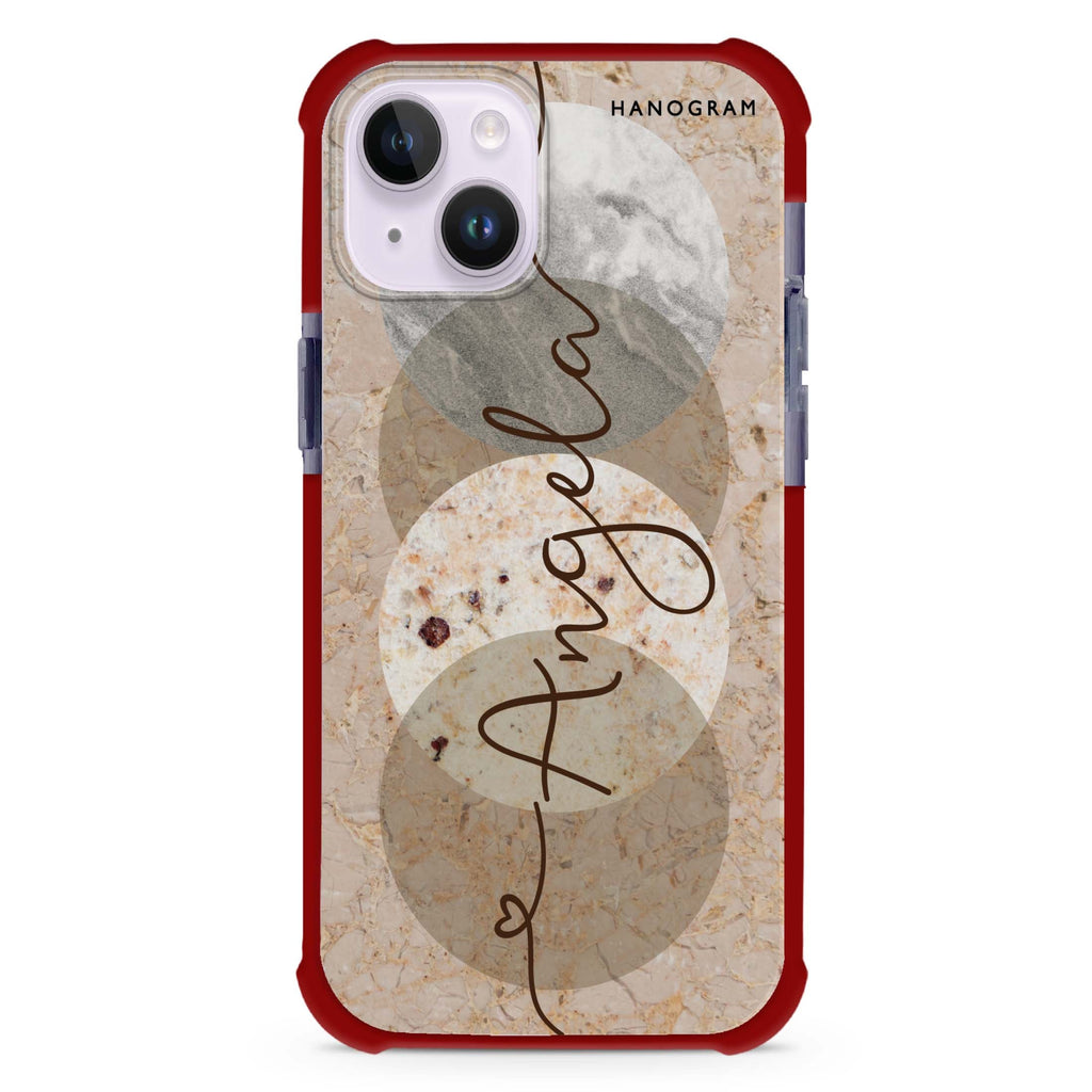 Artistic Marble I iPhone 15 Plus Magsafe 兼容超強防摔保護殼