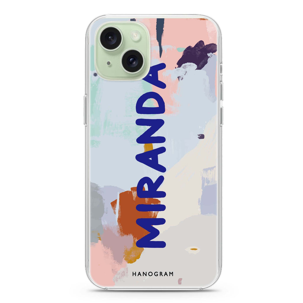 Artistic Marble II iPhone 15 Plus Magsafe 兼容水晶透明保護殼