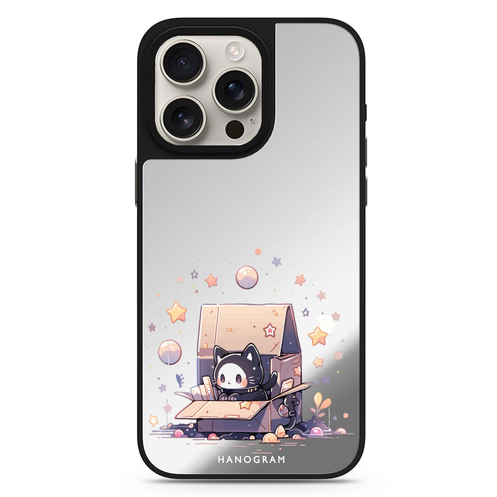 Starship Cat Pod 鏡面手機殼