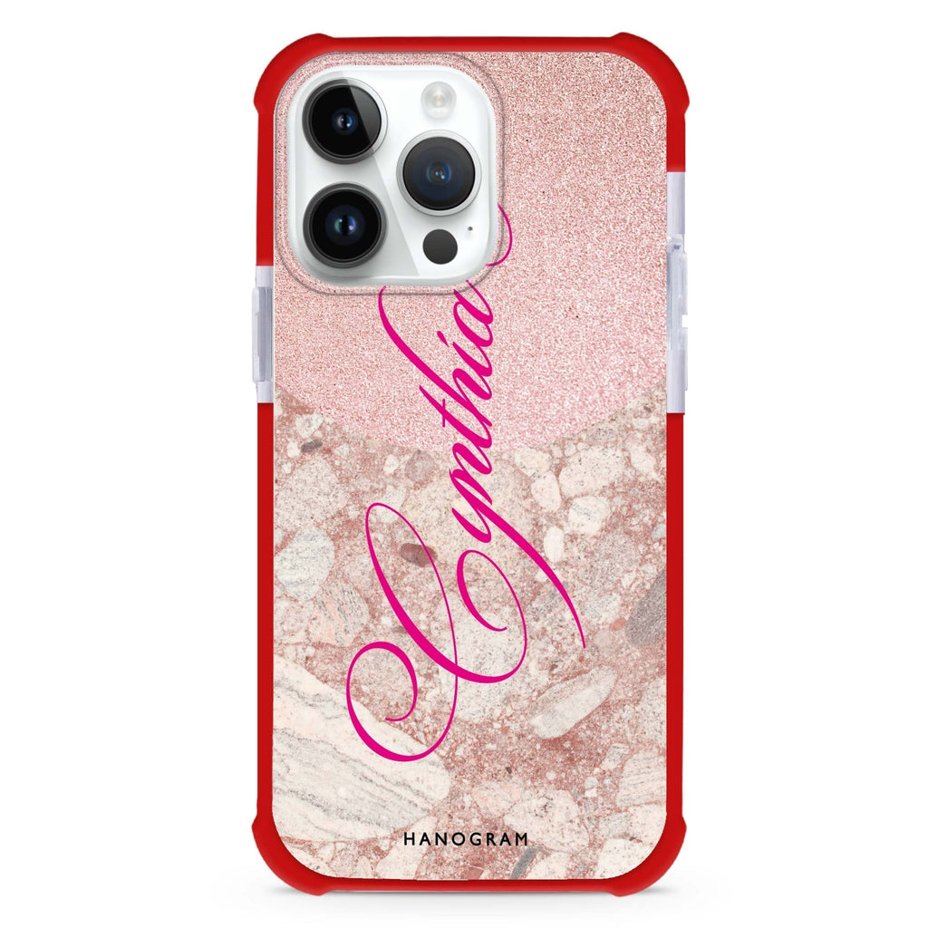 Luxury Marble iPhone Magsafe 兼容超強防摔保護殼