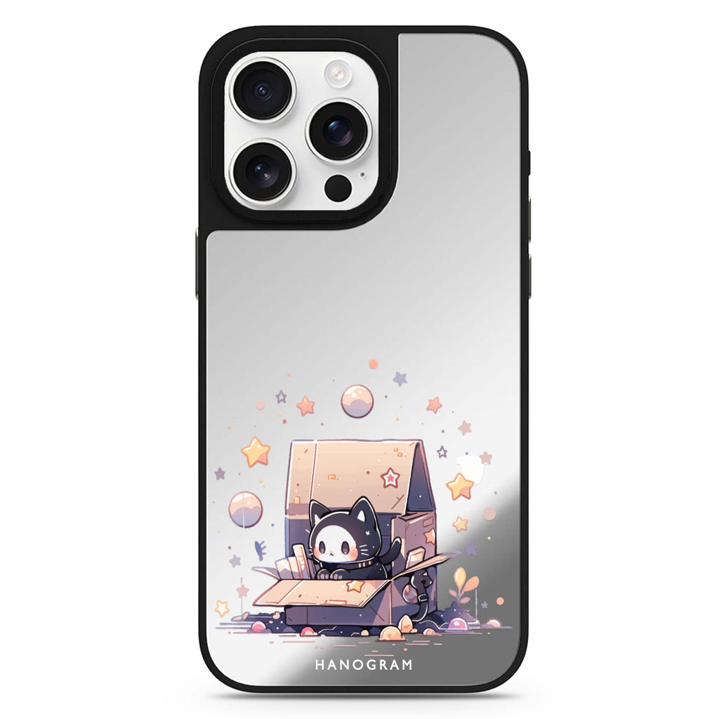 Starship Cat Pod 鏡面手機殼