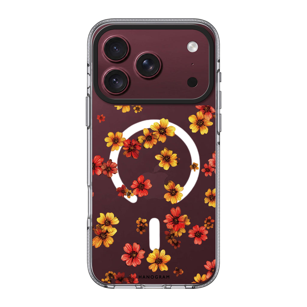Warm Blooms 水晶透明保護殼