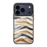 Golden Stripes iPhone 17 Pro Max MagSafe 水晶透明保護殼 圖案款設計 圖1