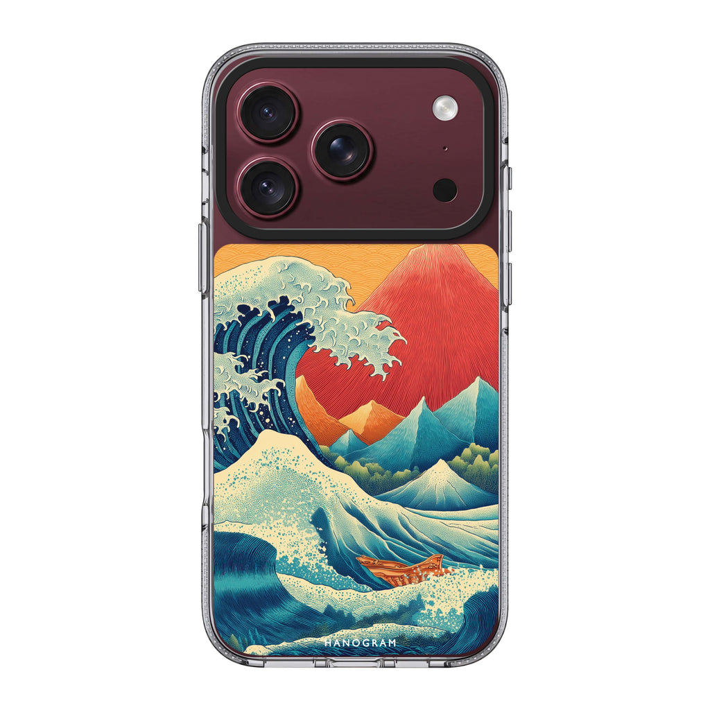 Rising Waves 水晶透明保護殼