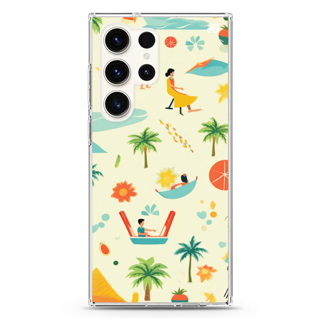 Joyful Play Samsung Galaxy Ultra 透明保護殼，適用 S26/S25/S24/S23 Ultra，圖1