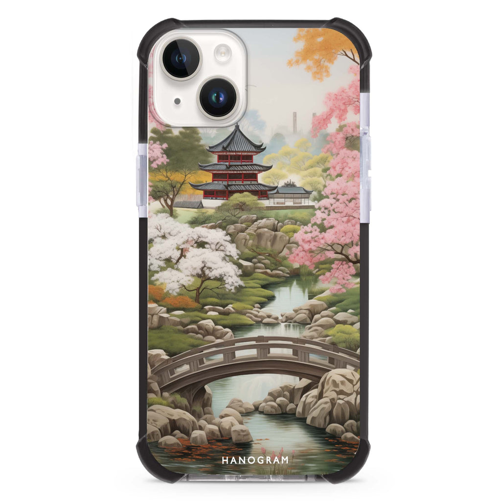 Oriental Blossom iPhone 15 Plus 超強防摔保護殼