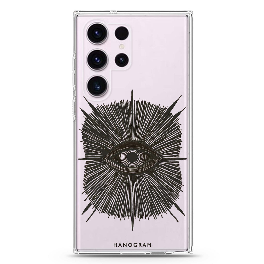 Totem of Vision Samsung Galaxy Ultra 透明保護殼，適用 S26/S25/S24/S23 Ultra，圖1