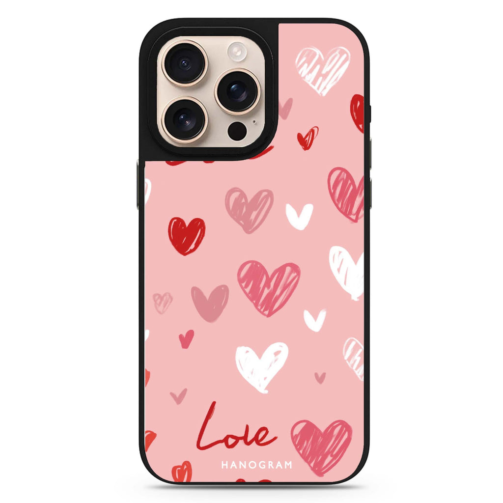 Love Grid 鏡面手機殼