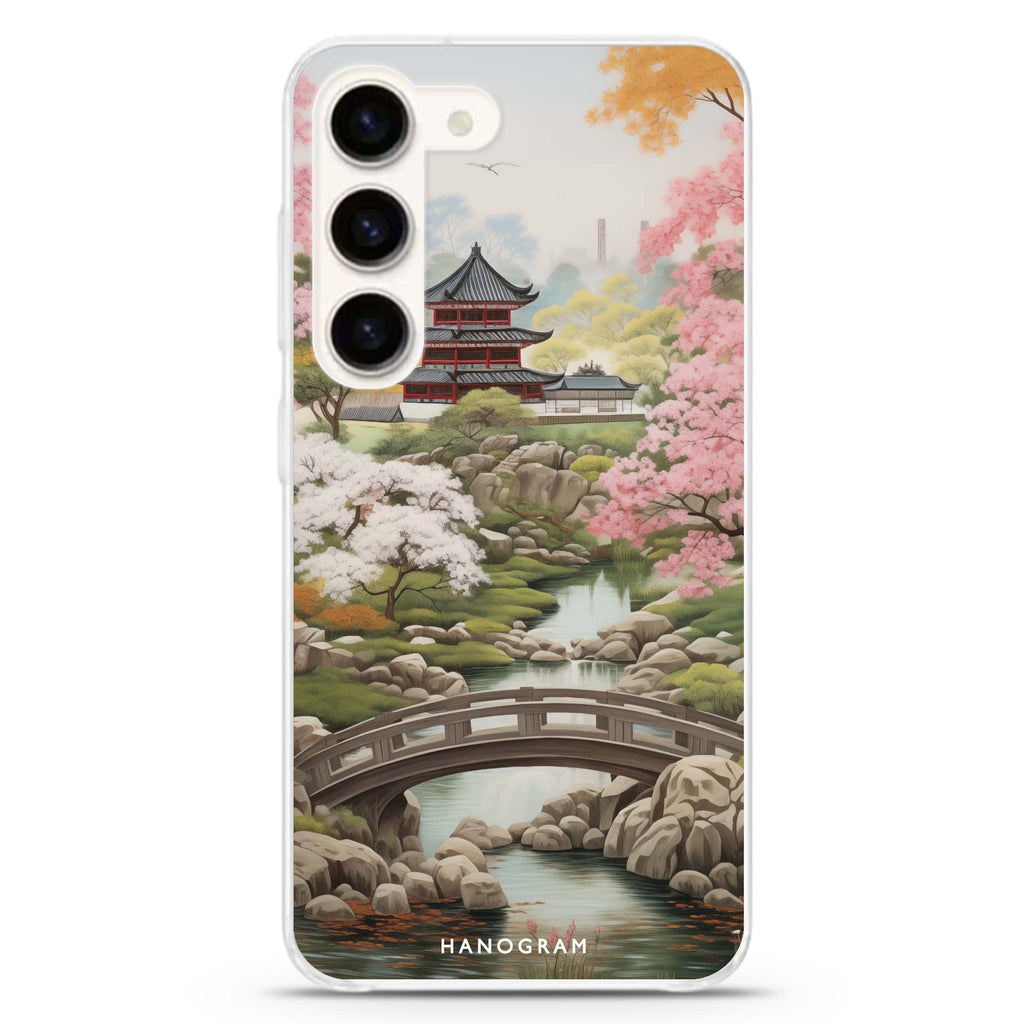 Oriental Blossom Samsung Galaxy 水晶透明保護殼