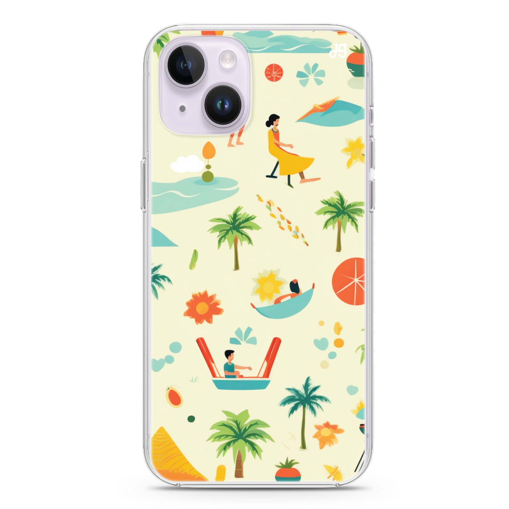 Joyful Play iPhone 14 Plus 水晶透明保護殼