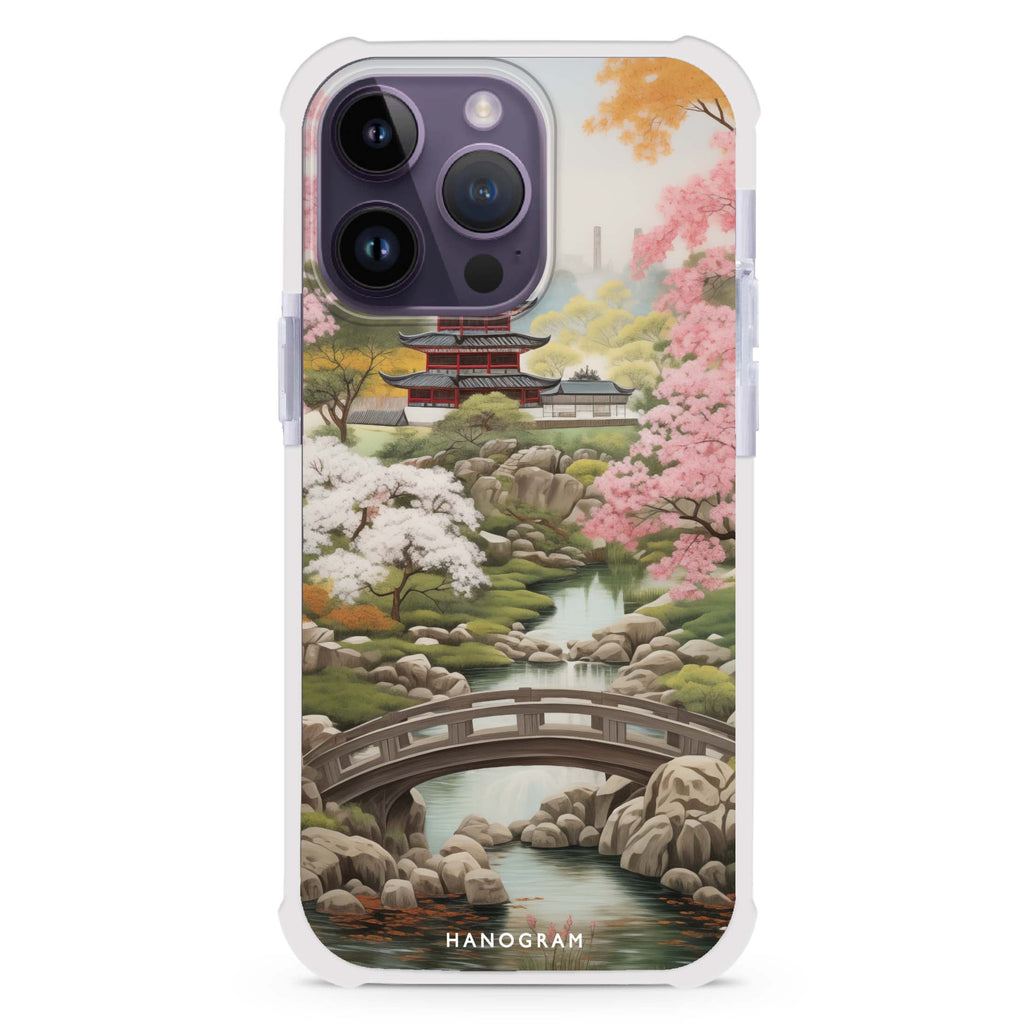 Oriental Blossom iPhone Magsafe 兼容超強防摔保護殼