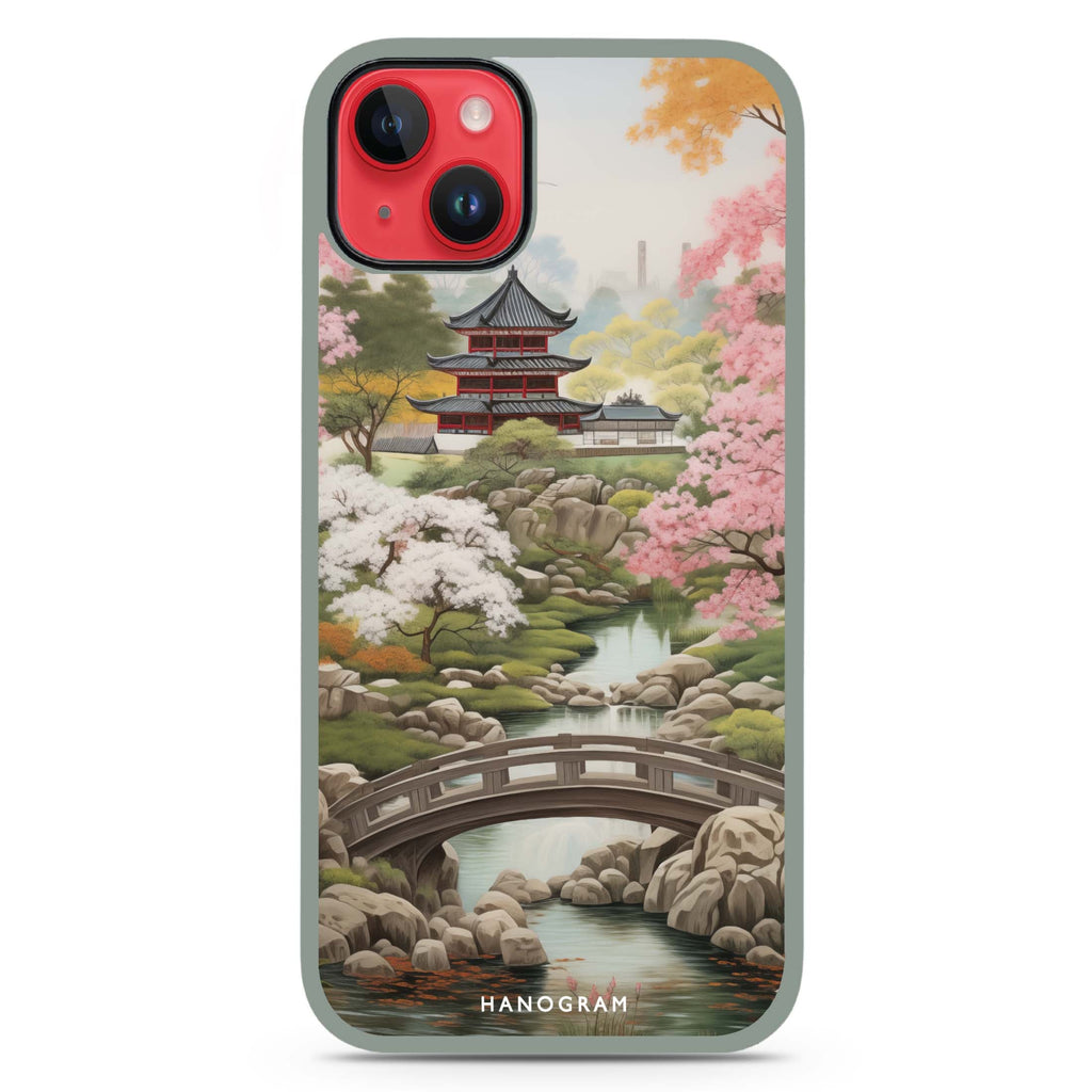 Oriental Blossom iPhone 15 Plus 防衝擊保護殼
