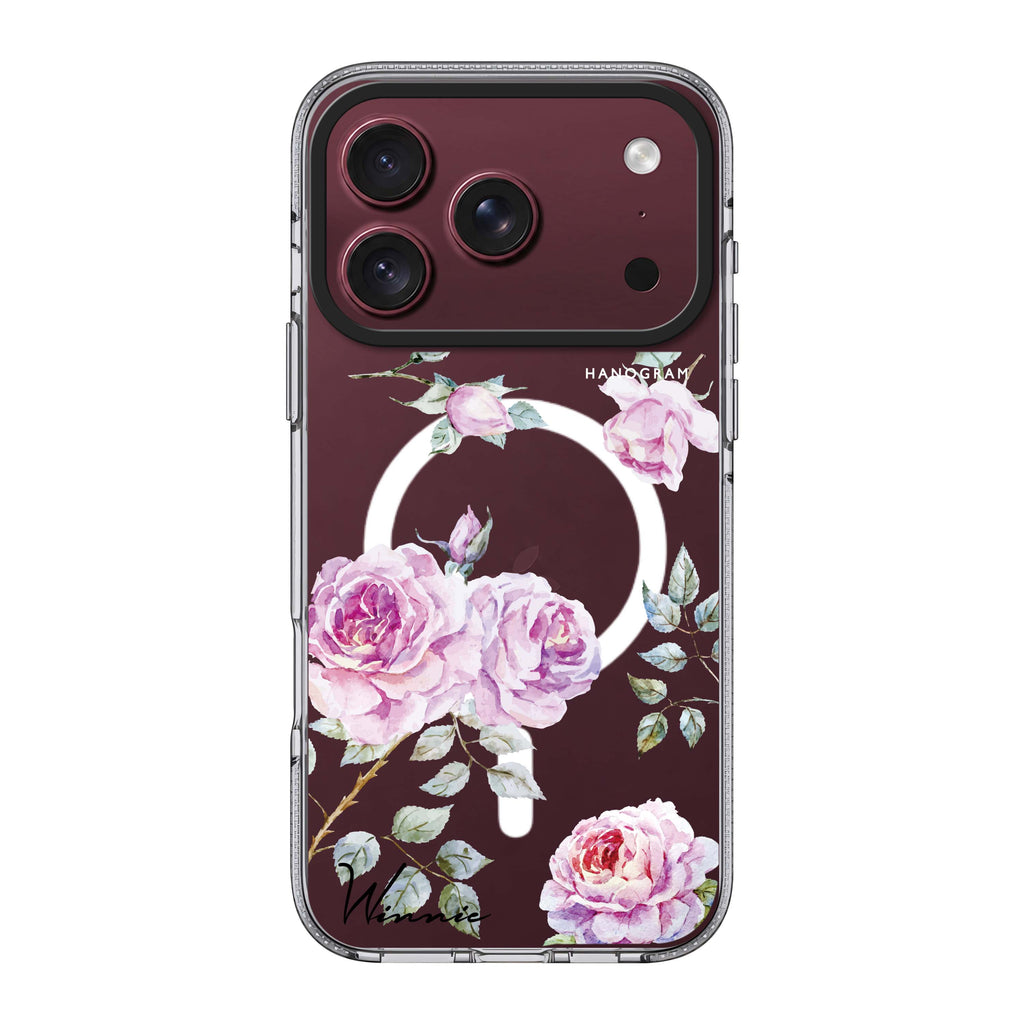 Classic Floral 水晶透明保護殼
