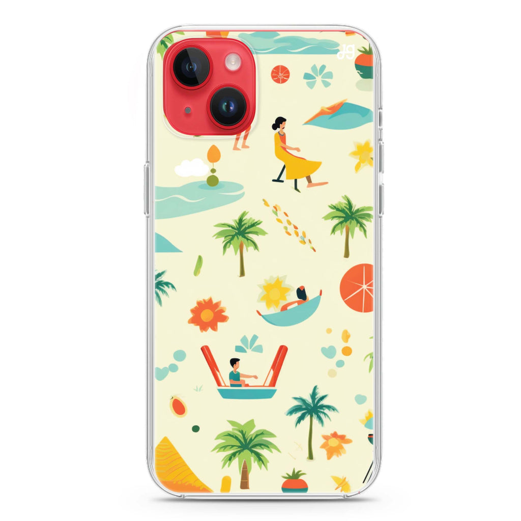 Joyful Play iPhone 14 Magsafe 兼容水晶透明保護殼