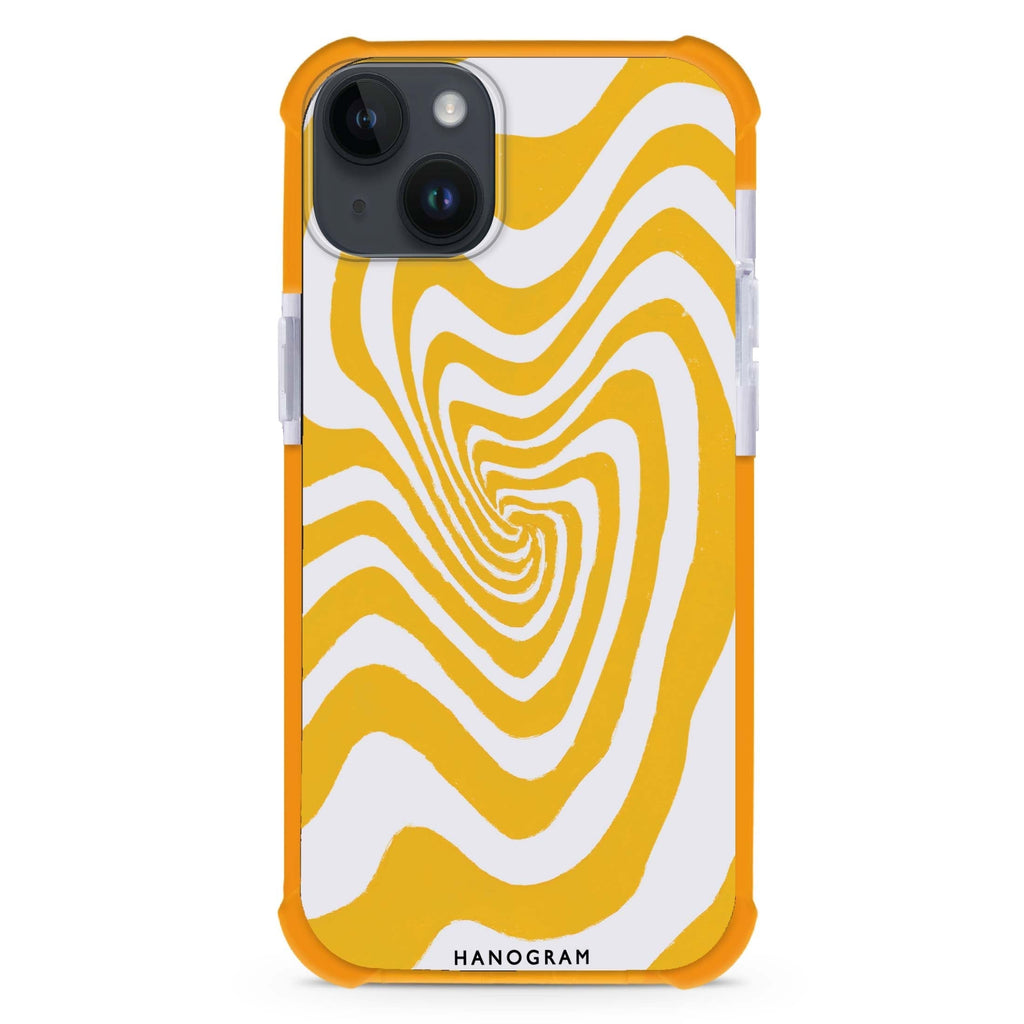 Abstract Paint Pattern iPhone 15 Plus Magsafe 兼容超強防摔保護殼