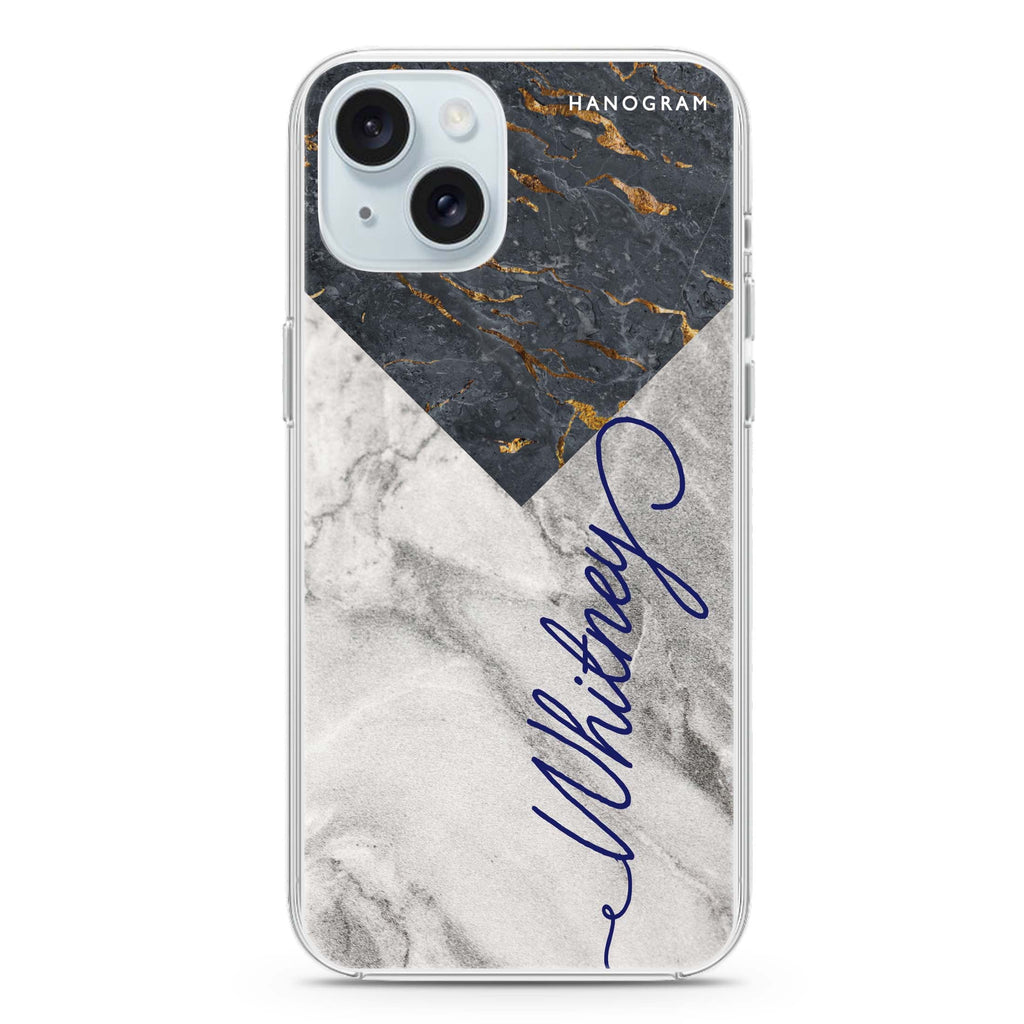 Mix Marble iPhone 15 plus 水晶透明保護殼