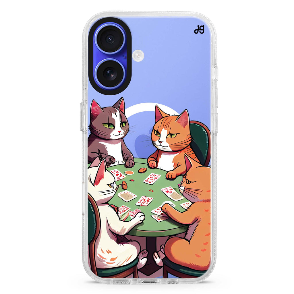 Cats & Game Magsafe 兼容水晶透明保護殼