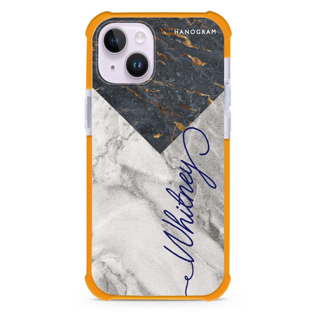Mix Marble iPhone 15 Plus Magsafe 兼容超強防摔保護殼
