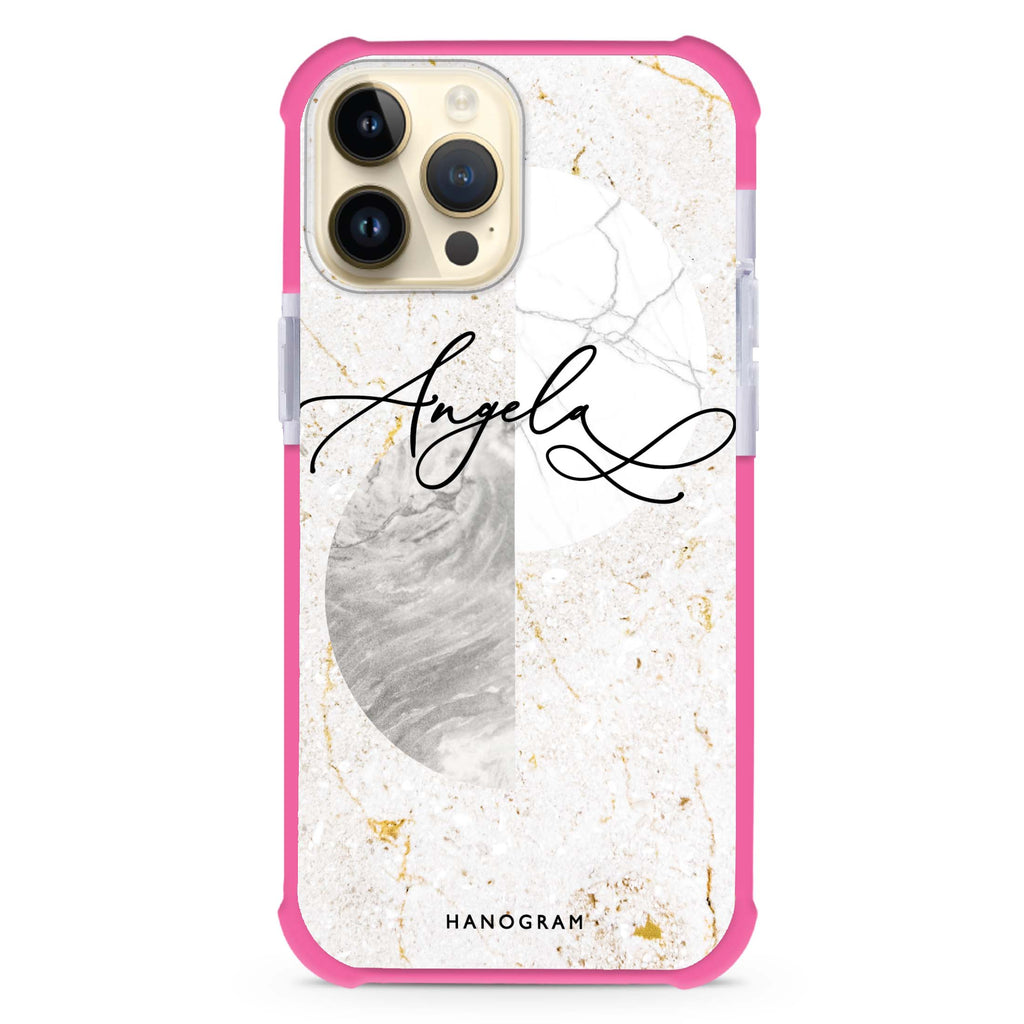 Marble Abstract III iPhone Magsafe 兼容超強防摔保護殼