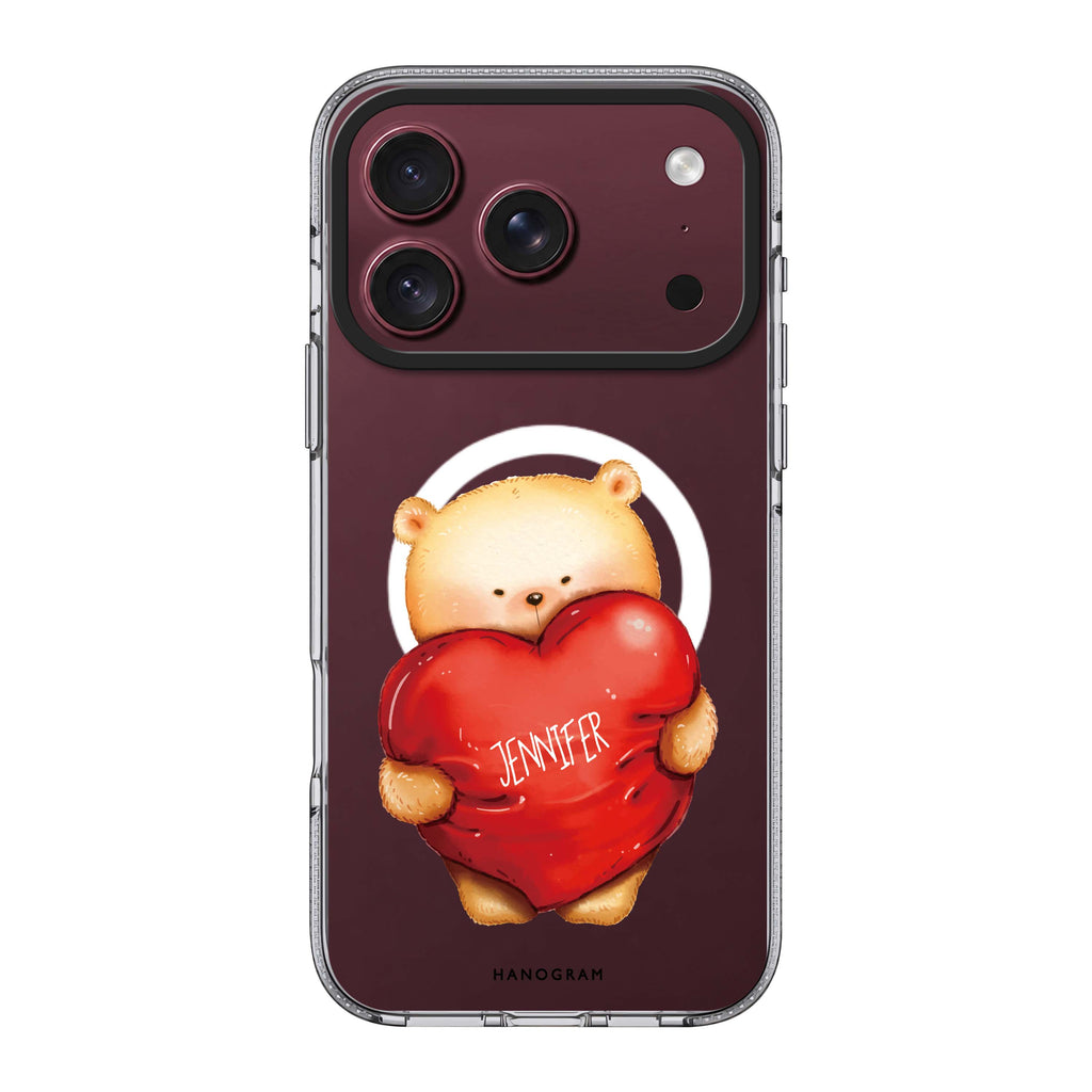 Bear Hug 水晶透明保護殼
