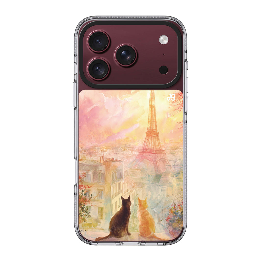 Paris Dream Cats 水晶透明保護殼