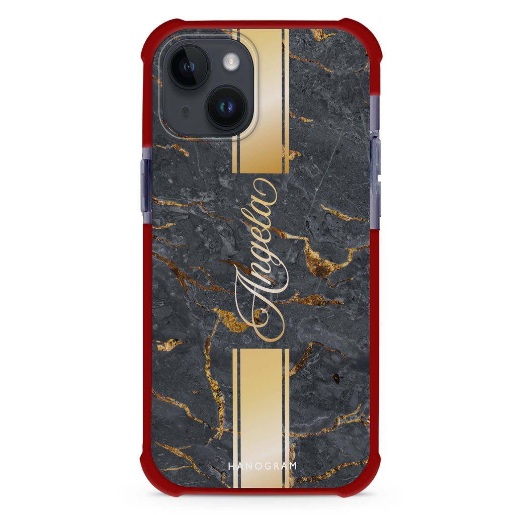Luxury Gold Marble 超強防摔保護殼
