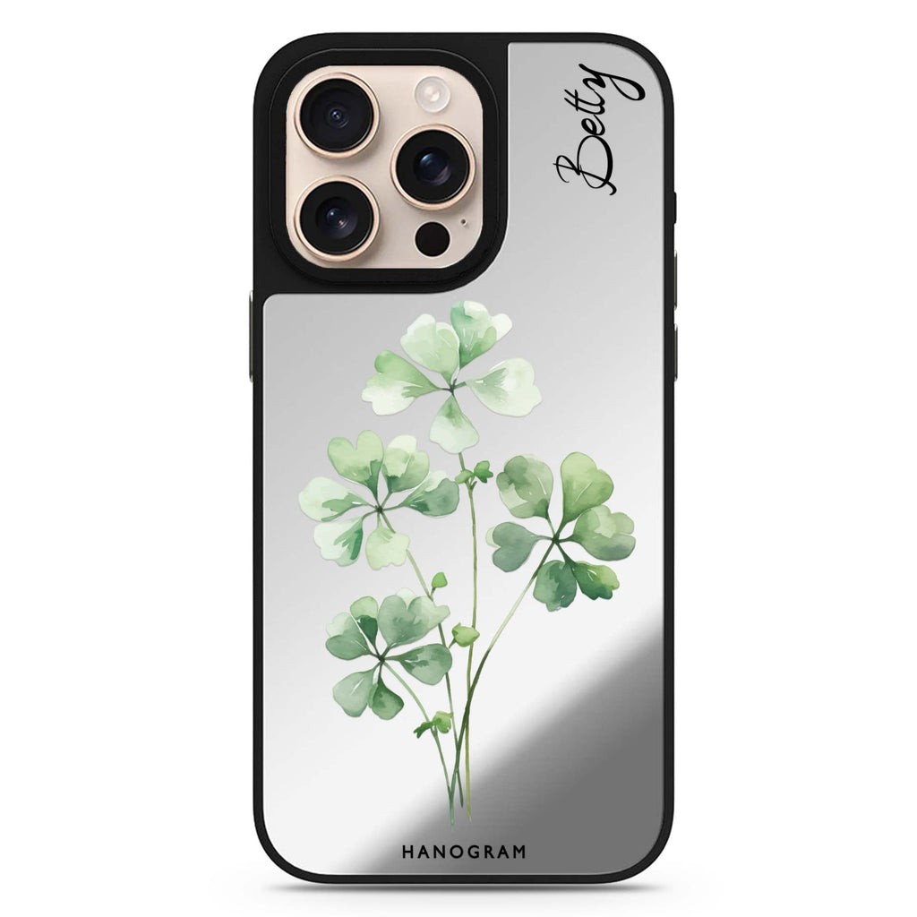 Luck's Leaf 鏡面手機殼