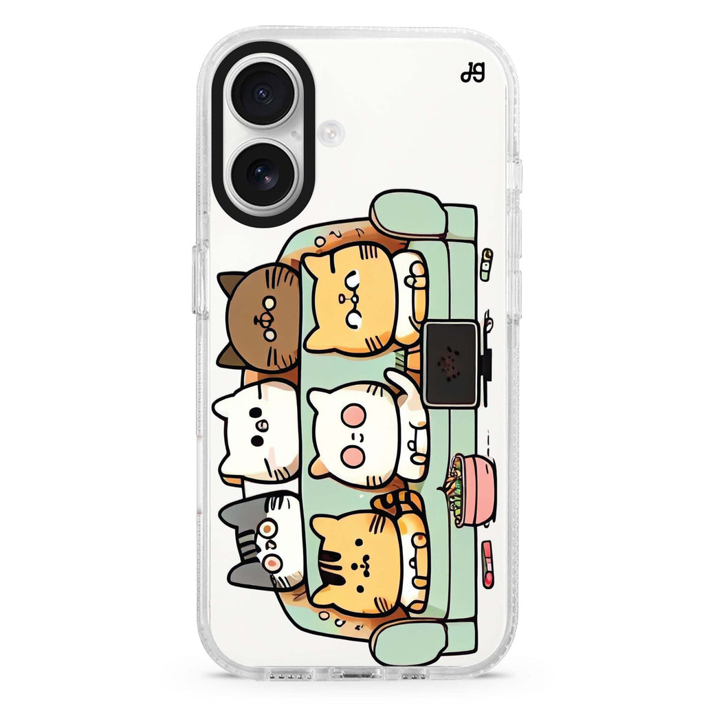 TV Cats 水晶透明保護殼
