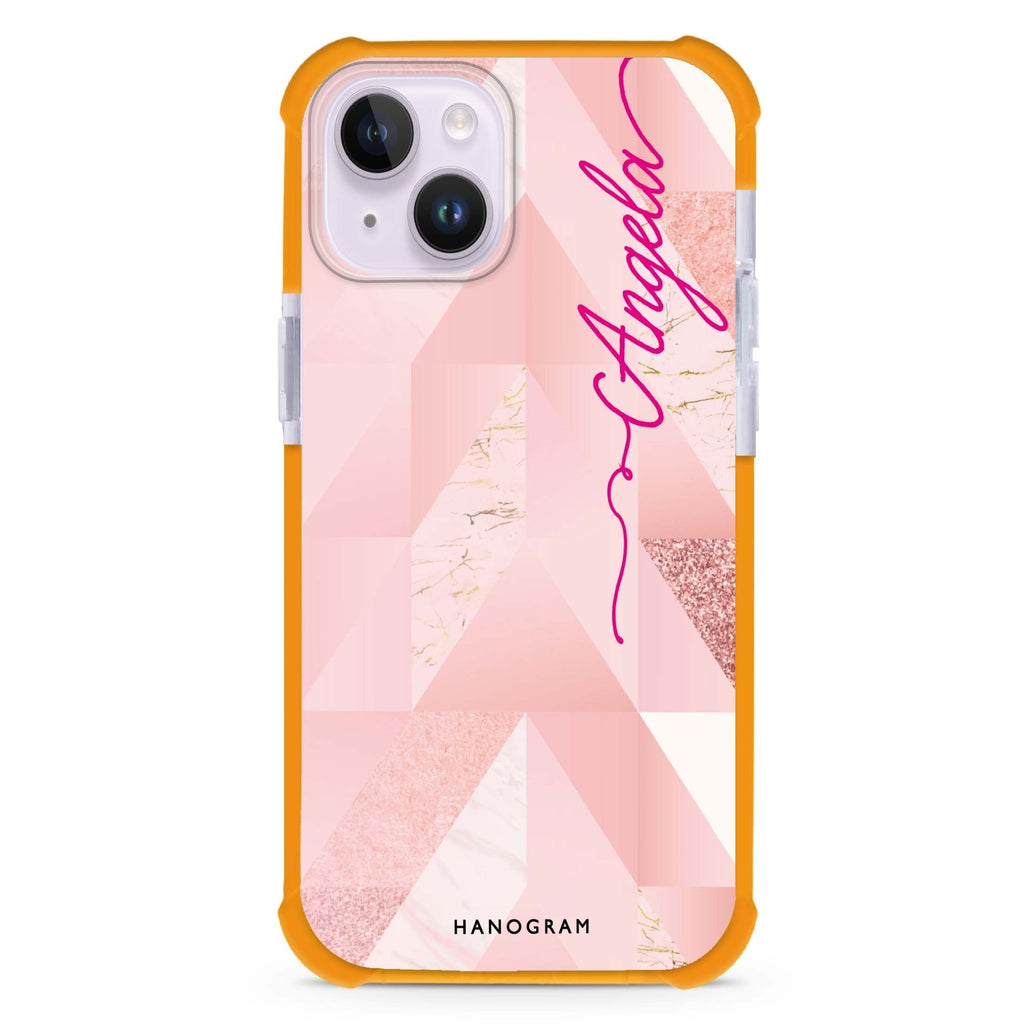 Marble Abstract IV iPhone 15 Plus Magsafe 兼容超強防摔保護殼